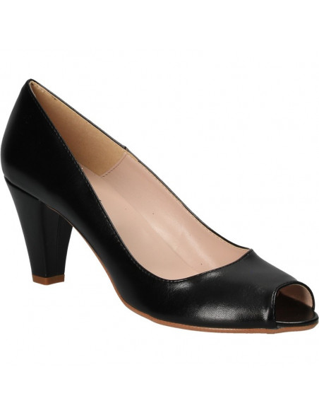 Pantofi de vara, eleganti, decupati in fata