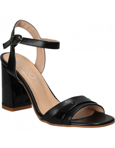 Sandale elegante, cu toc mediu, MADE IN ITALY