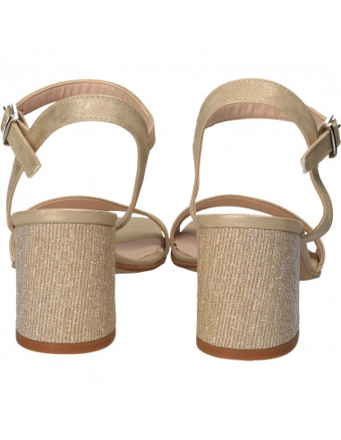 Sandale glamour, cu toc mediu