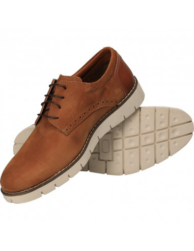 Pantofi barbatesti, piele nubuk, tinute smart outfit