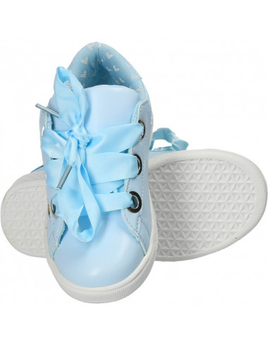 Pantofi albastru pastel, pentru fete