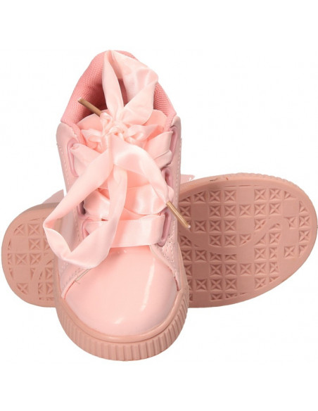 Sneakers roz, de lac, pentru fete