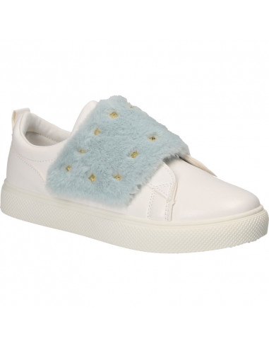 Sneakers trendy, cu blana, pentru tineret