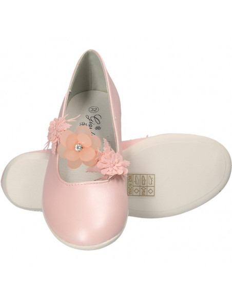 Balerini glamour, roz, pentru fete