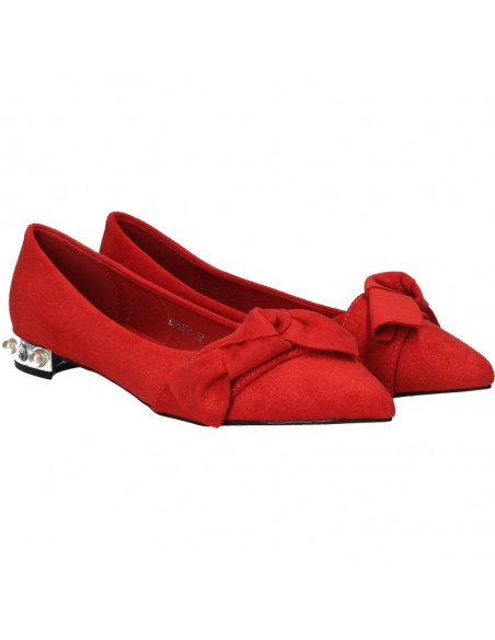 Pantofi trendy, cu perle, pentru femei