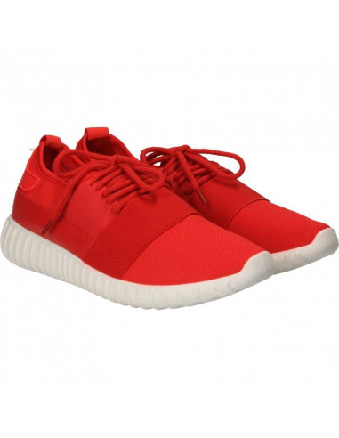 Pantofi de sport, barbatesti, culoarea rosie