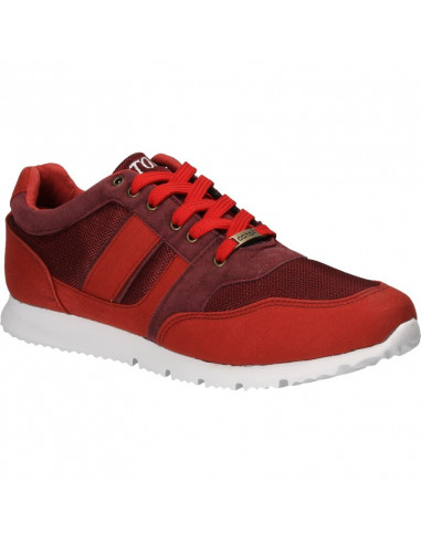 Pantofi barbatesti, clasici, sport, rosu inchis