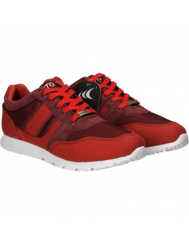 Pantofi barbatesti, clasici, sport, rosu inchis