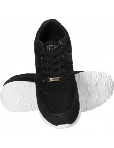 Pantofi sport, de sala, negri, pentru barbati
