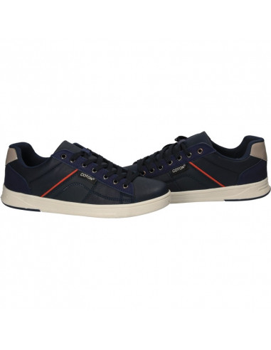 Sneakers barbatesti, bleu, in stil urban