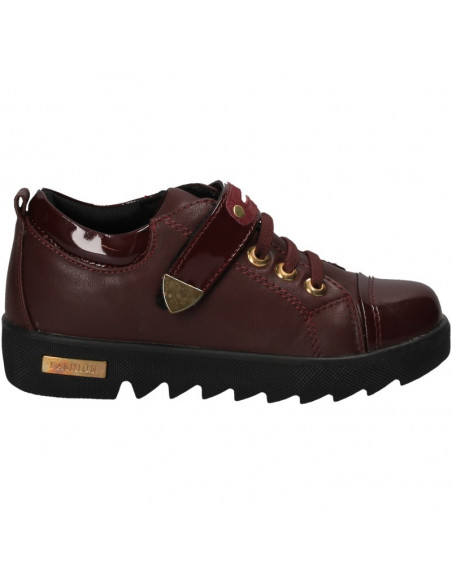 Pantofi moderni, bordo, pentru fete