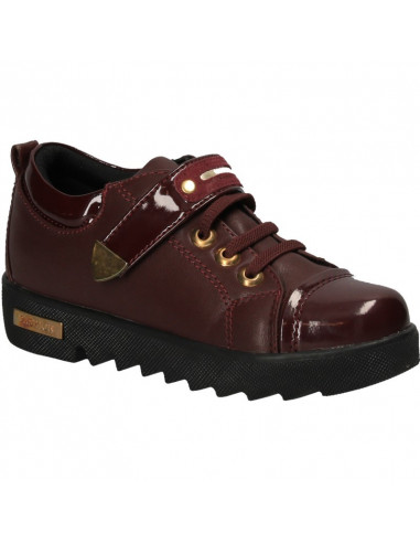 Pantofi moderni, bordo, pentru fete
