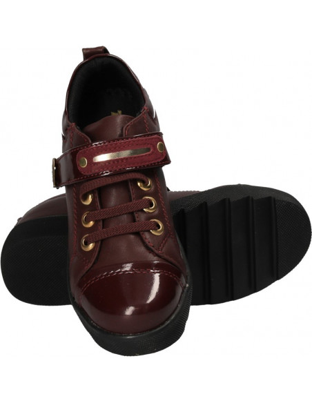 Pantofi moderni, bordo, pentru fete