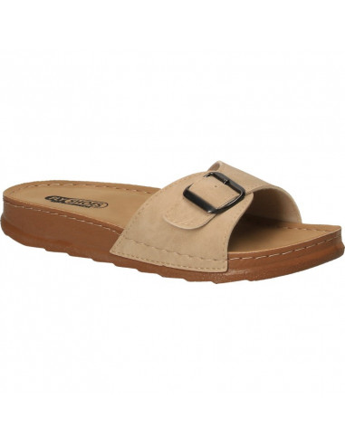 Saboti dama bej marca Fly Shoes