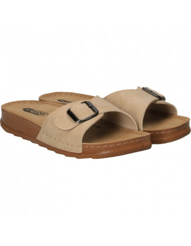 Saboti dama bej marca Fly Shoes