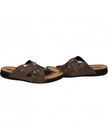 Saboti barbatesti, maro, marca Fly Shoes