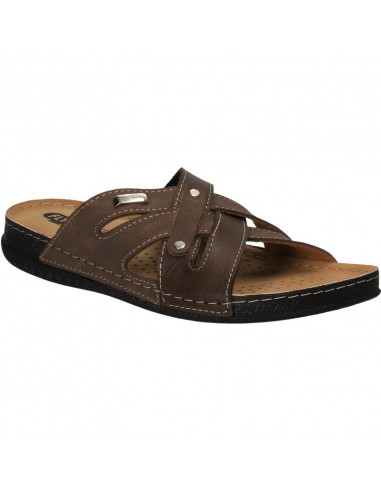 Saboti barbatesti, maro, marca Fly Shoes