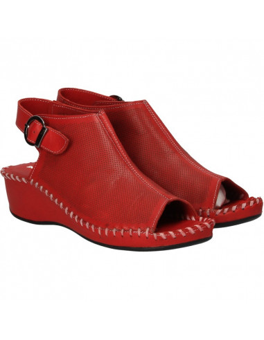 Sandale dama, piele naturala, cusute manual