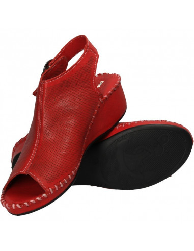 Sandale dama, piele naturala, cusute manual