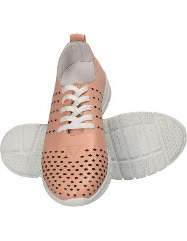 Sneakers de dama, din piele, pentru vara