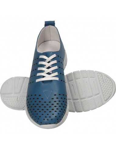 Pantofi sneakers, de dama, din piele