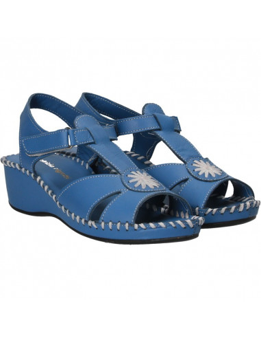 Sandale clasice, piele naturala, cusute manual