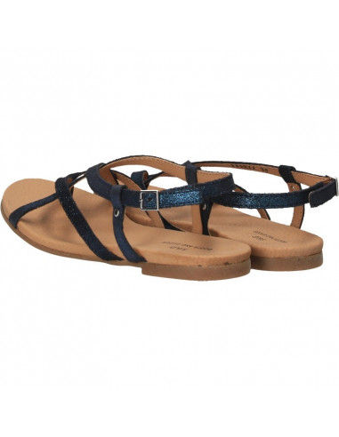 Sandale glamour, flip flops, piele naturala
