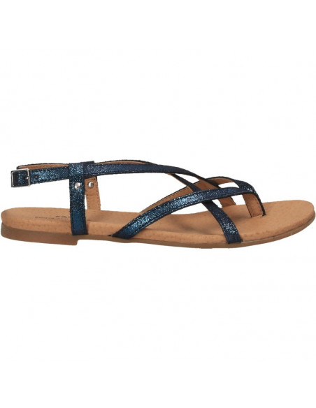 Sandale glamour, flip flops, piele