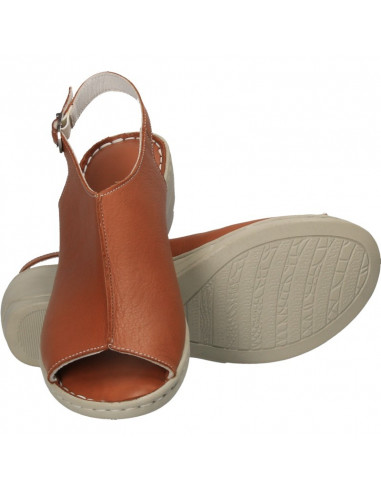 Sandale moderne, platforma, piele naturala