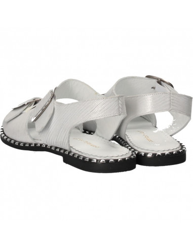 Sandale fashion, fara toc, piele naturala
