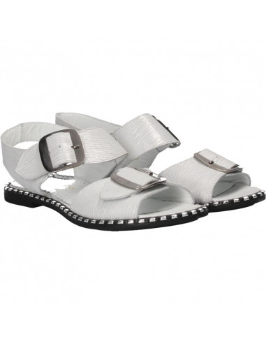 Sandale fashion, fara toc, piele naturala