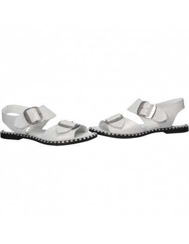 Sandale fashion, fara toc, piele naturala