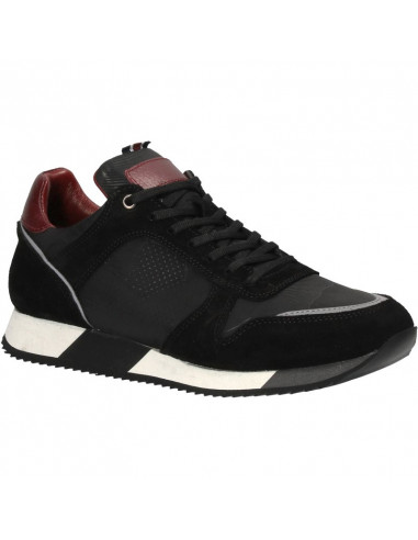 Sneakers urbani, barbatesti, piele textil