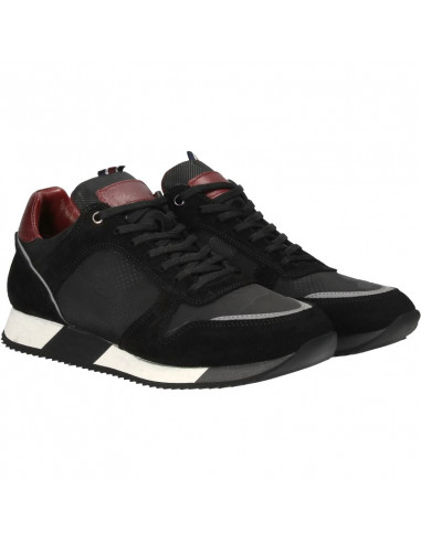 Sneakers urbani, barbatesti, piele textil
