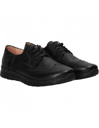 Pantofi dama, stil Oxford, piele naturala