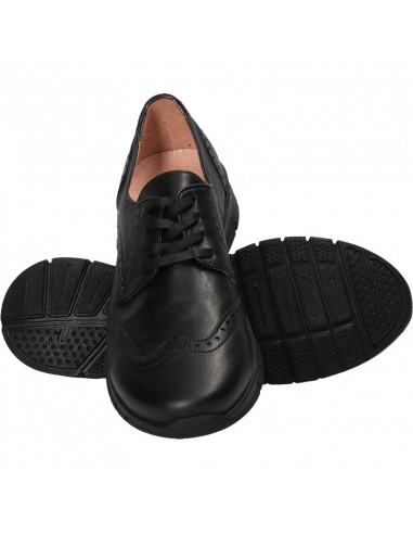Pantofi dama, stil Oxford, piele naturala