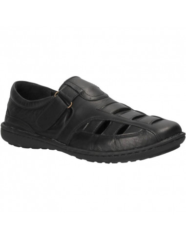 Pantofi tip sanda, din piele, pentru barbati