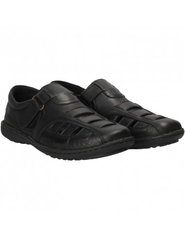 Pantofi tip sanda, din piele, pentru barbati