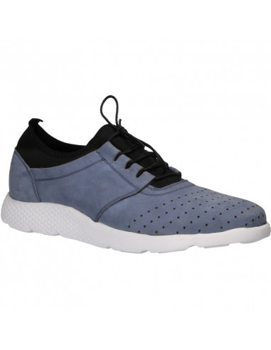 Sneakers barbatesti din piele si material