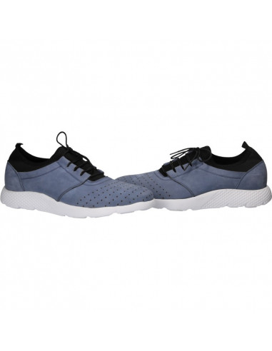 Sneakers barbatesti din piele si material