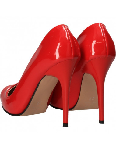 Pantofi de gala, rosii, stiletto