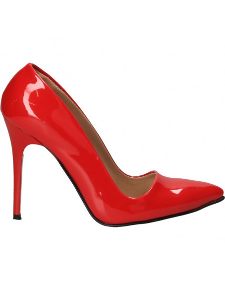 Pantofi de gala, rosii, stiletto