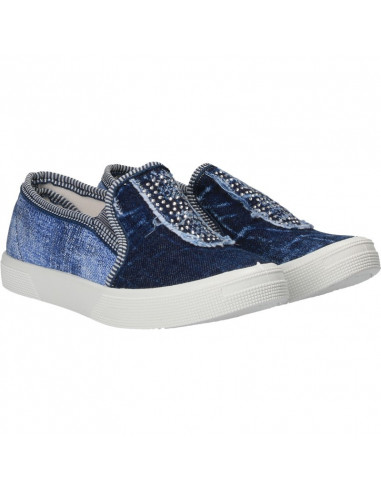 Espadrile moderne, cu strasuri, pentru fete
