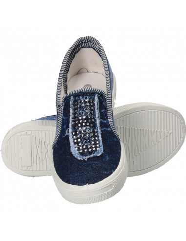 Espadrile moderne, cu strasuri, pentru fete