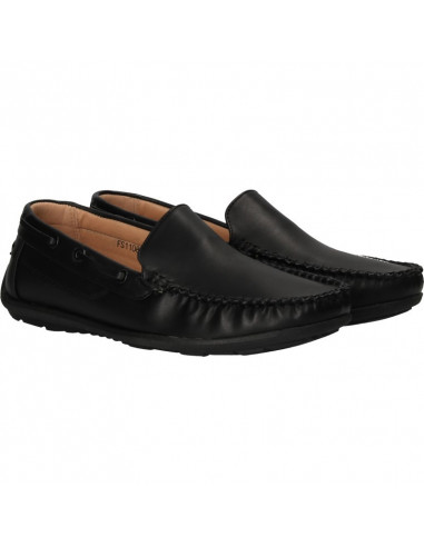 Mocasini femei, stil clasic, culoarea neagra