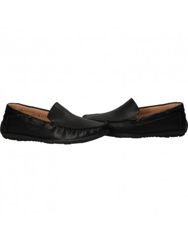 Mocasini femei, stil clasic, culoarea neagra