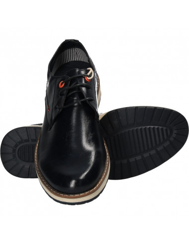 Pantofi barbatesti, smart casual, bleumarin