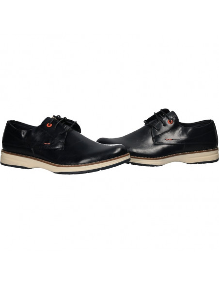 Pantofi barbatesti, smart casual, bleumarin