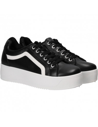 Sneakers de dama, cu talpa inalta