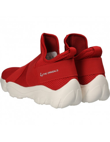 Pantofi sport barbatesti, culoarea rosie